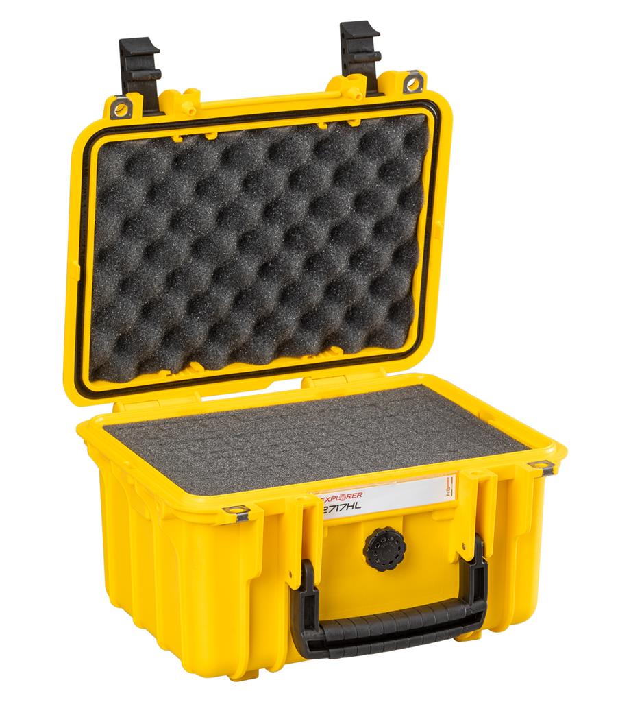 EXPLORER Cases protective case 2717 – Yellow / With pre-cubed foam / Heavenly Light
