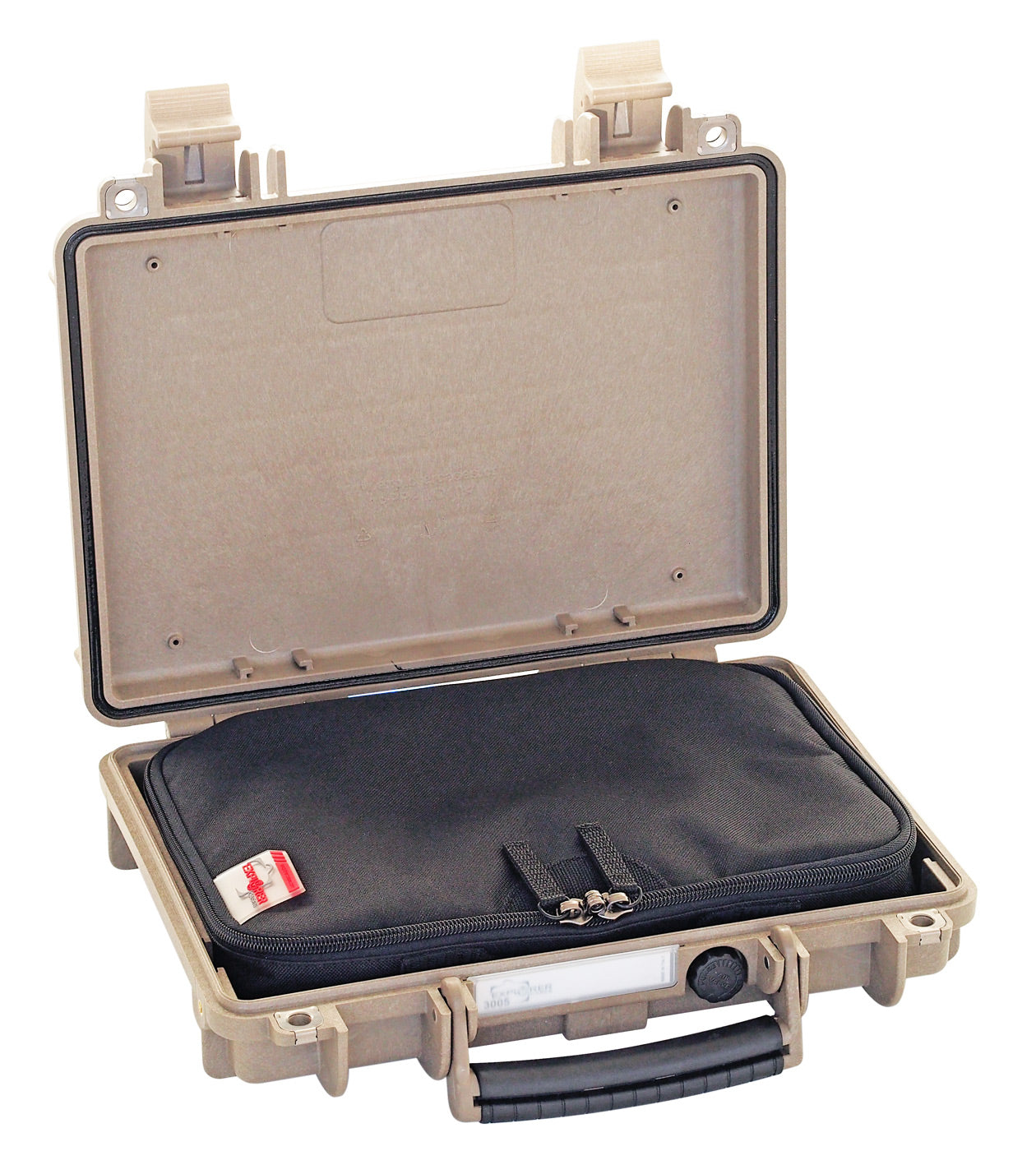 EXPLORER Cases protective case 3005 – Desert Sand / With pistol bag