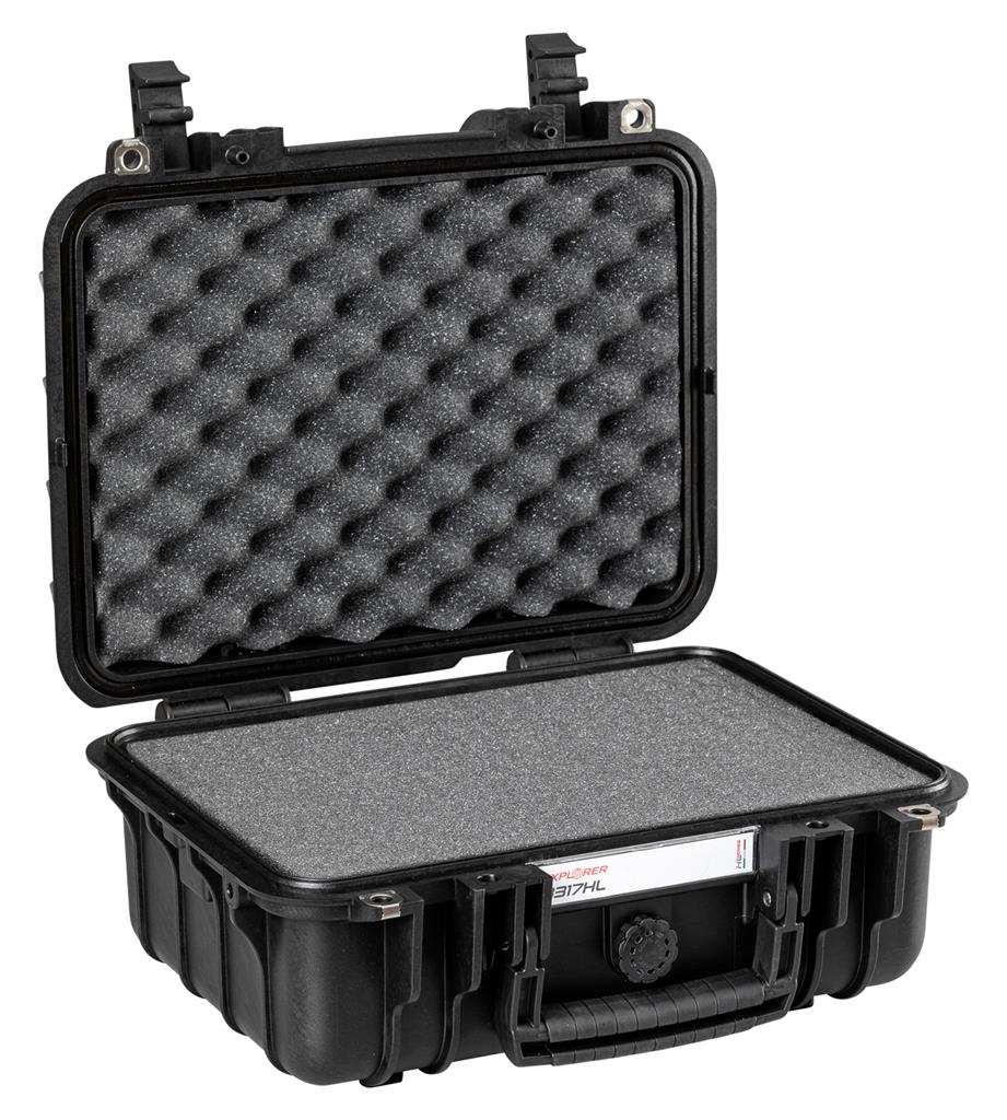 EXPLORER Cases protective case 3317 – Black / With pre-cubed foam / Heavenly Light