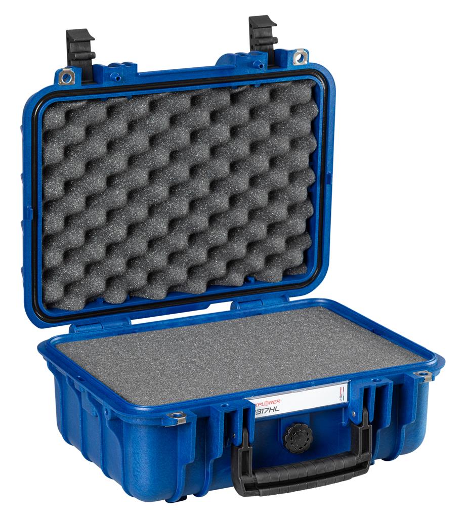 EXPLORER Cases protective case 3317 – Blue Navy / With pre-cubed foam / Heavenly Light