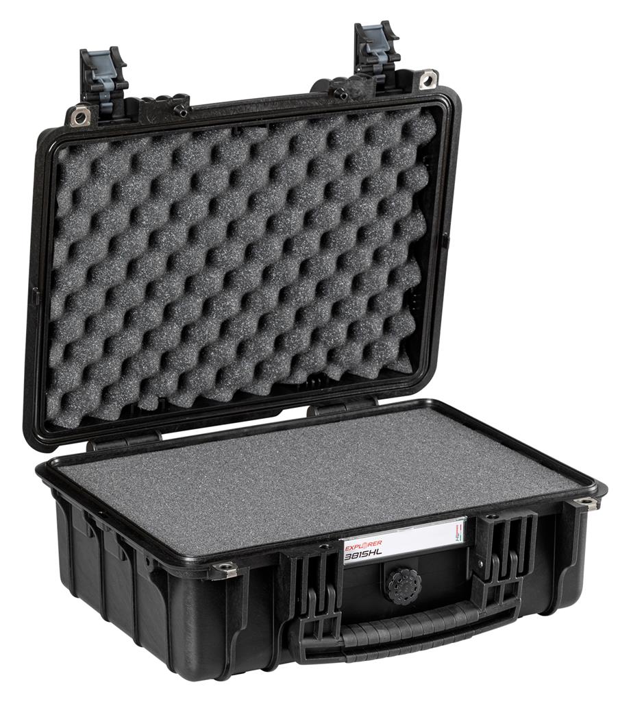 EXPLORER Cases protective case 3815 – Black / With pre-cubed foam
