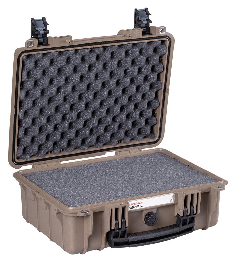 EXPLORER Cases protective case 3815 – Desert Sand / With pre-cubed foam