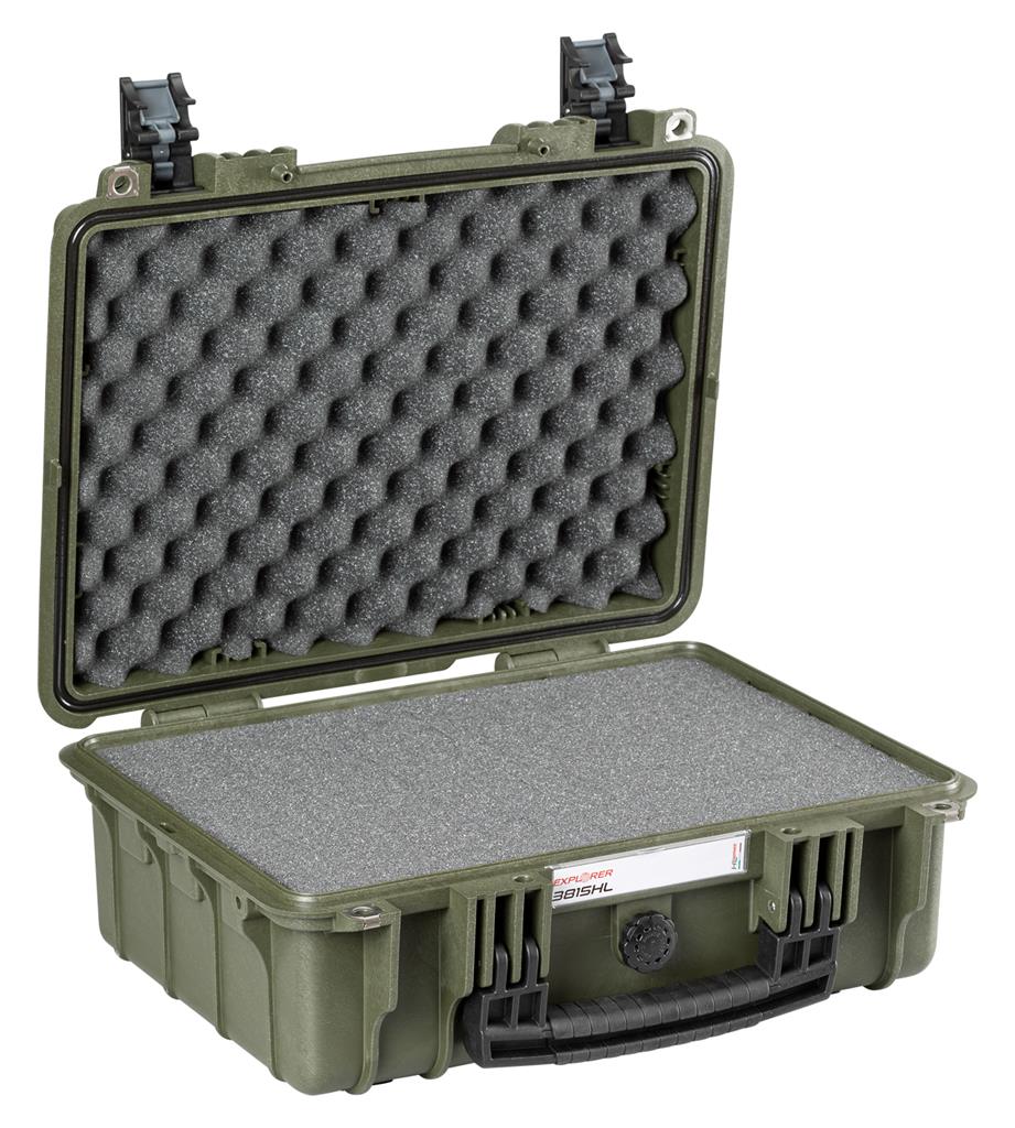 EXPLORER Cases protective case 3815 – Military Green / With pre-cubed foam