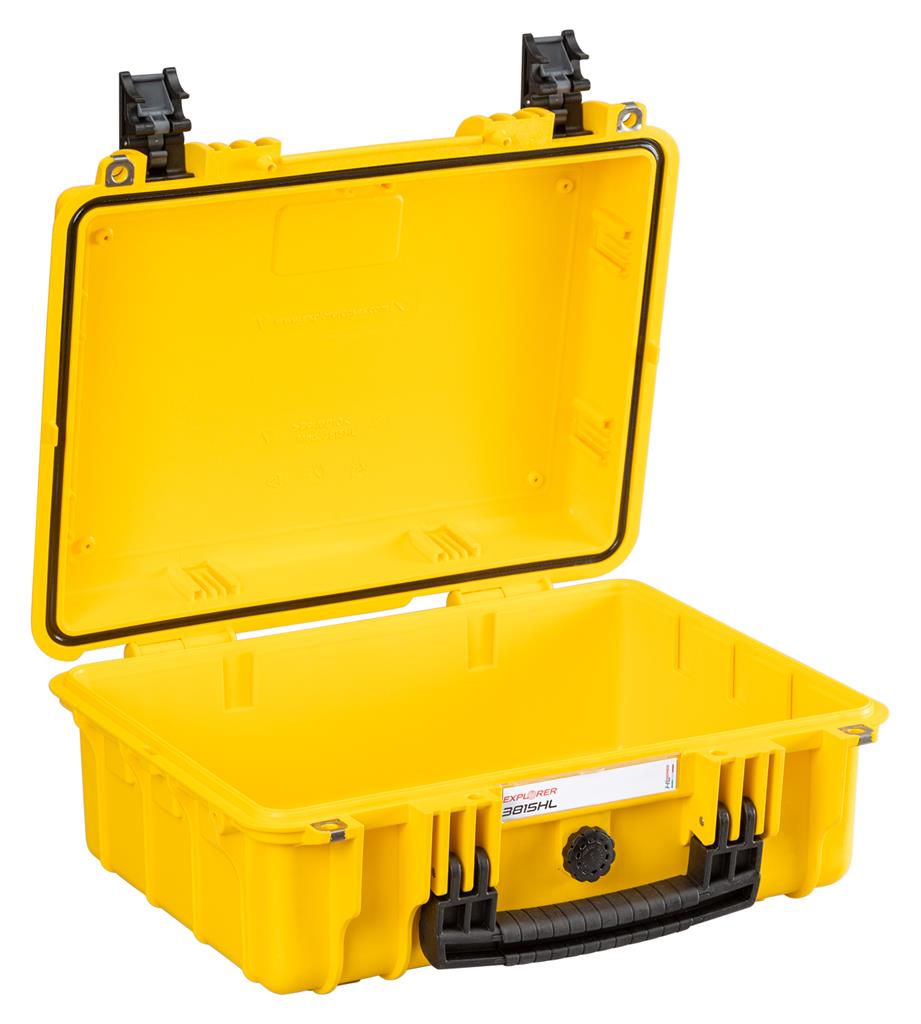 EXPLORER Cases protective case 3815 – Yellow / Empty Case
