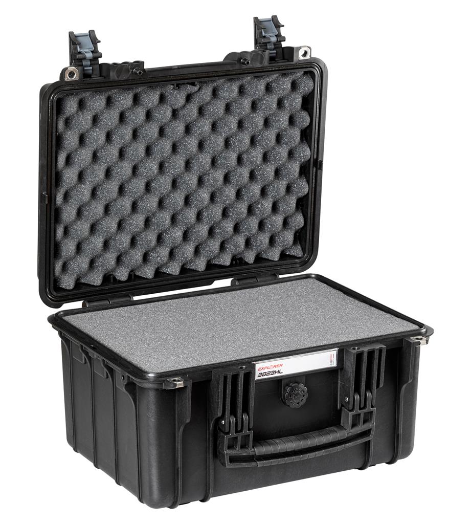 EXPLORER Cases protective case 3823 – Black / With pre-cubed foam