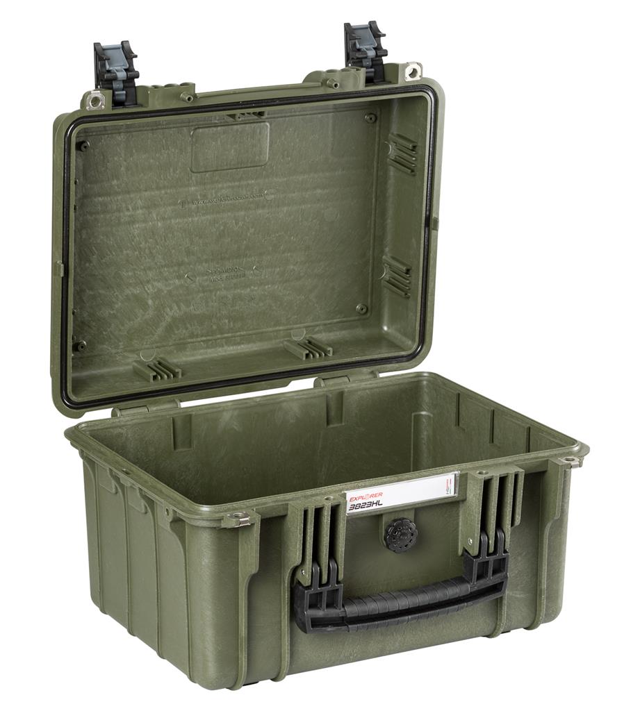 EXPLORER Cases protective case 3823 – Military Green / Empty Case