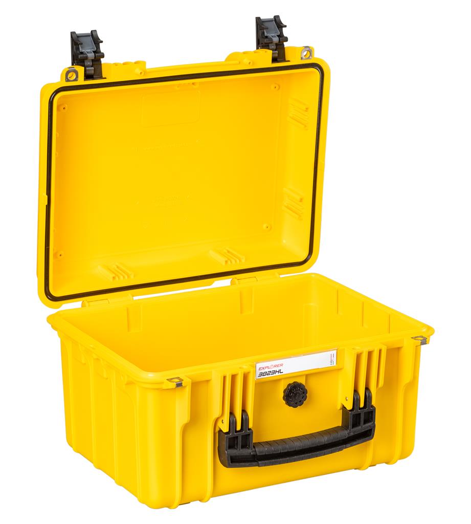 EXPLORER Cases protective case 3823 – Yellow / Empty Case