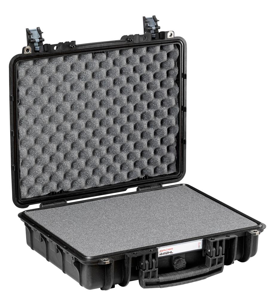 EXPLORER Cases protective case 4412 – Black / With pre-cubed foam / Heavenly Light