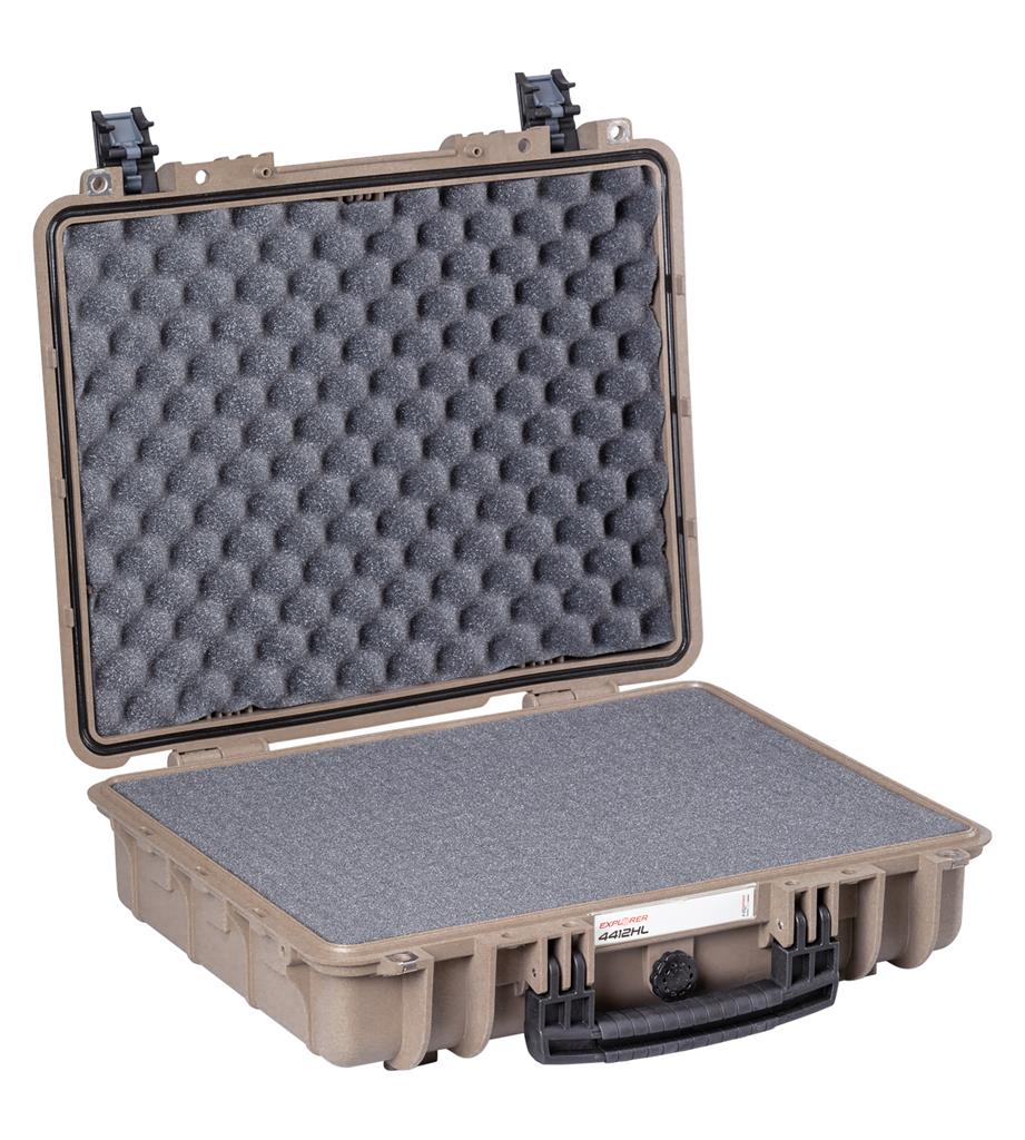 EXPLORER Cases protective case 4412 – Desert Sand / With pre-cubed foam / Heavenly Light