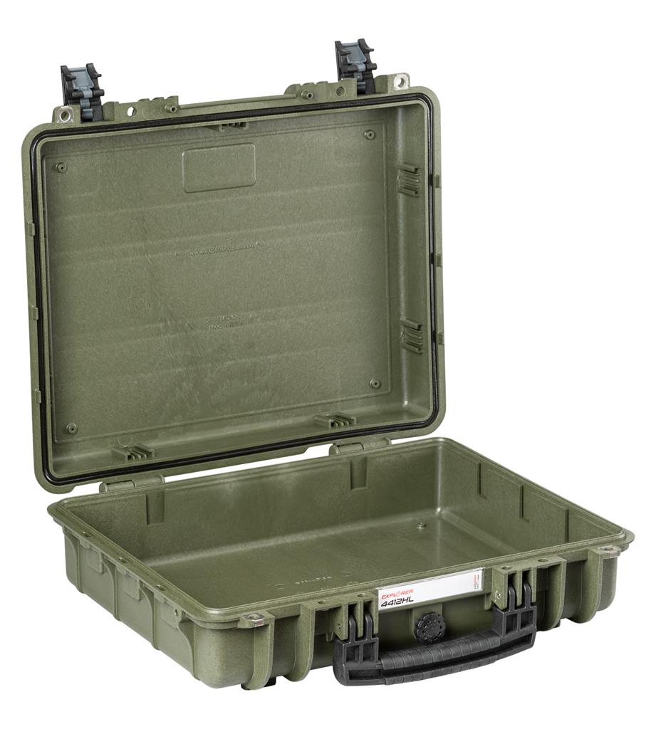 EXPLORER Cases protective case 4412 – Military Green / Empty Case / Heavenly Light