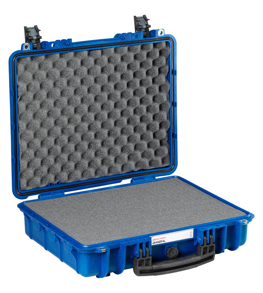 EXPLORER Cases protective case 4412 – Blue Navy / With pre-cubed foam / Heavenly Light