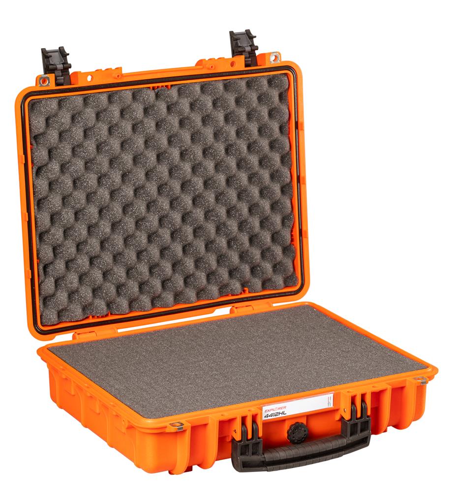 EXPLORER Cases protective case 4412 – Orange / With pre-cubed foam / Heavenly Light