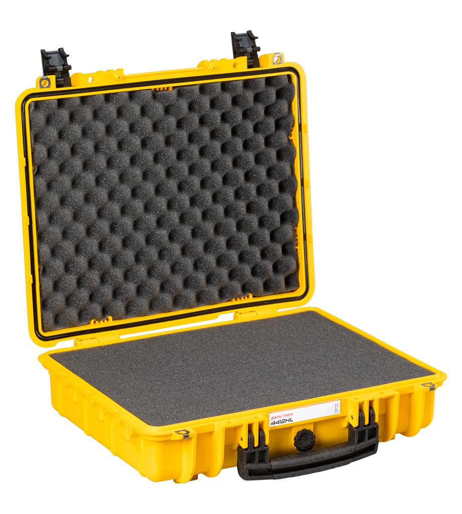 EXPLORER Cases protective case 4412 – Yellow / With pre-cubed foam / Heavenly Light