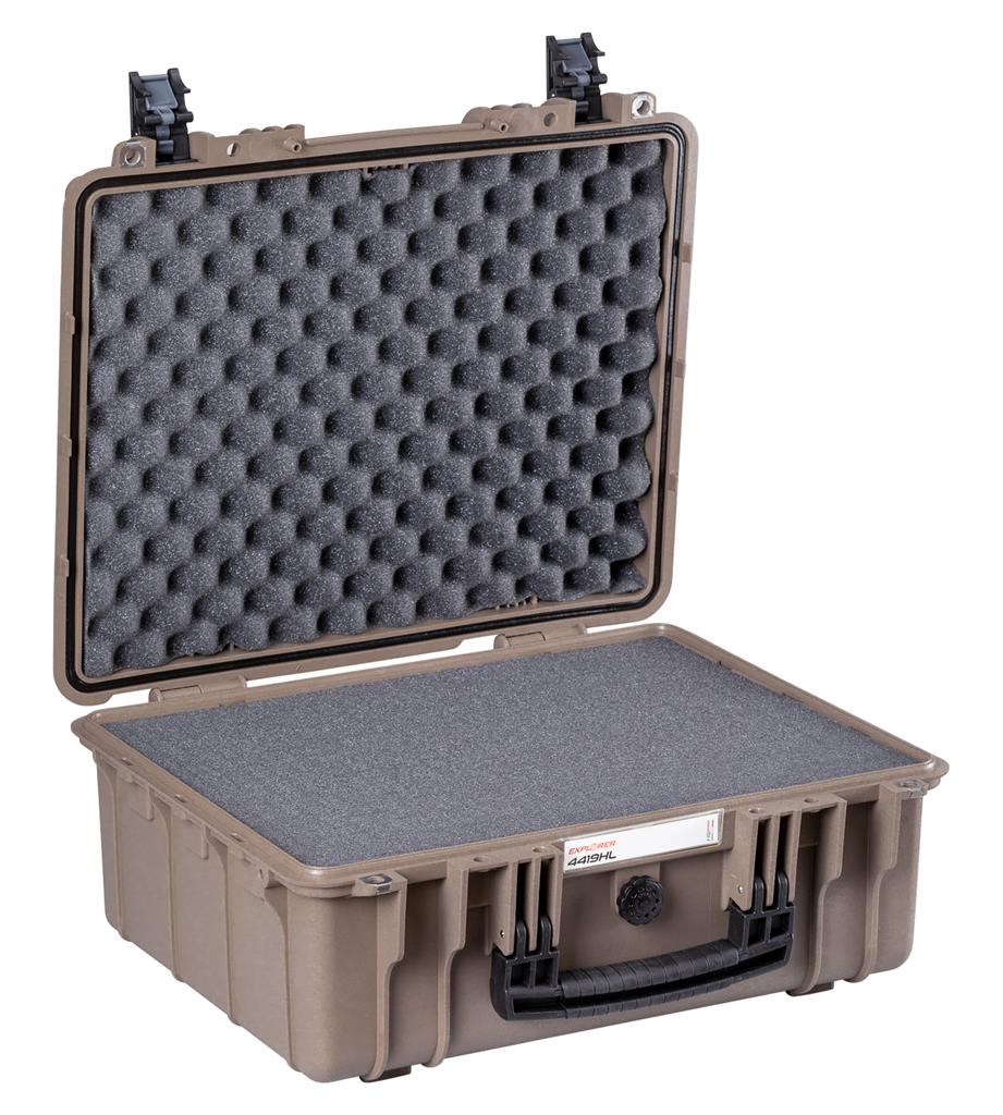 EXPLORER Cases protective case 4419 – Desert Sand / With pre-cubed foam / Heavenly Light