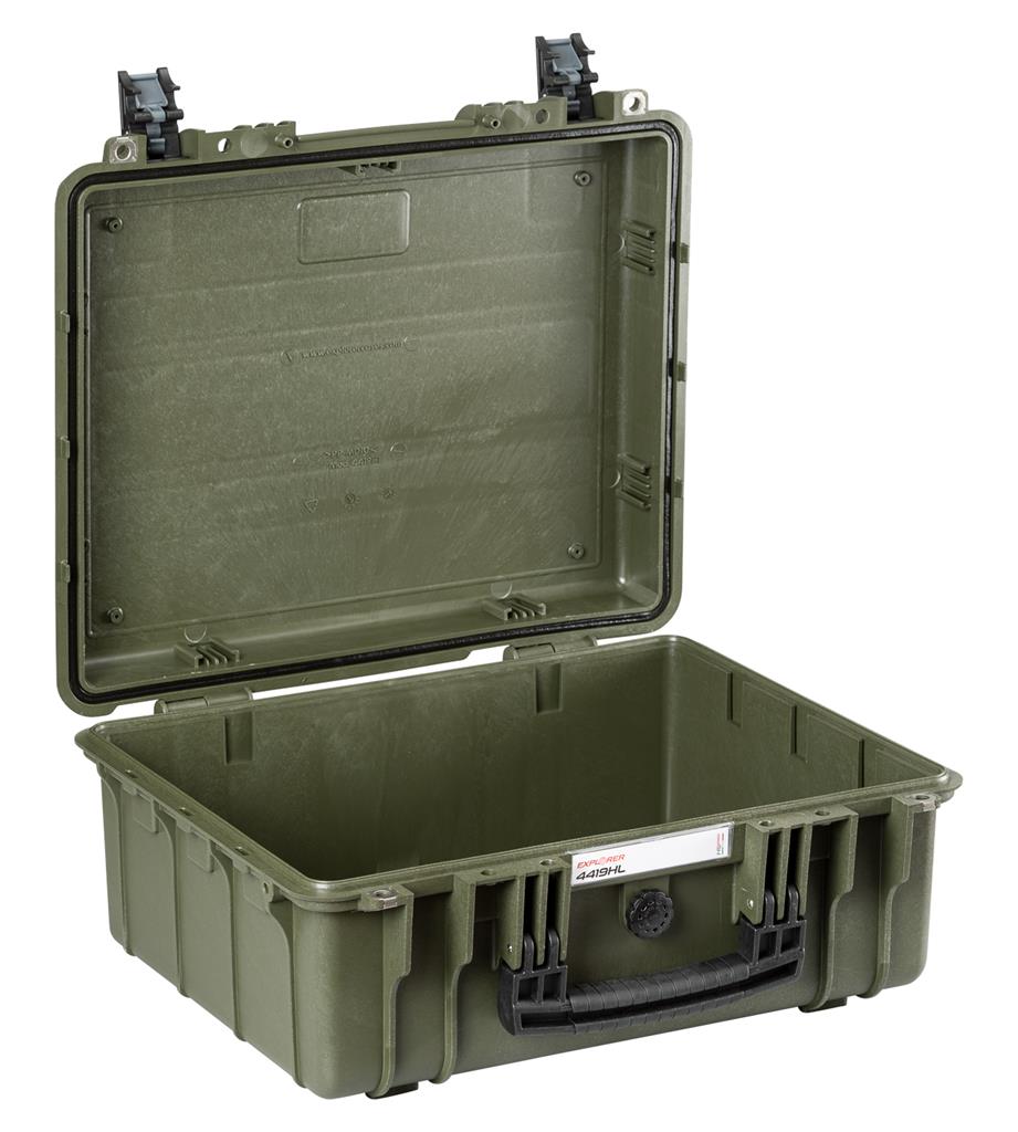 EXPLORER Cases protective case 4419 – Military Green / Empty Case / Heavenly Light