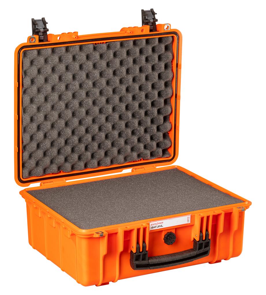 EXPLORER Cases protective case 4419 – Orange / With pre-cubed foam / Heavenly Light