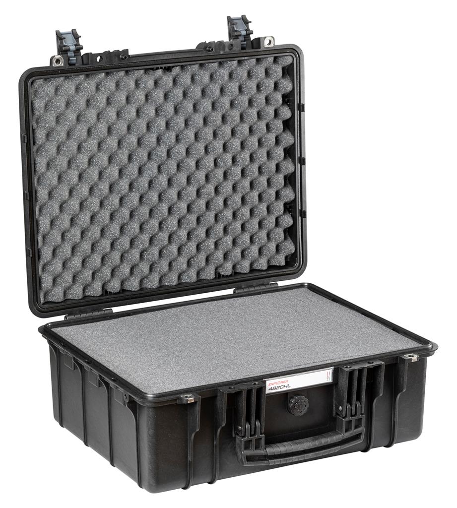 EXPLORER Cases protective case 4820 – Black / With pre-cubed foam / Heavenly Light