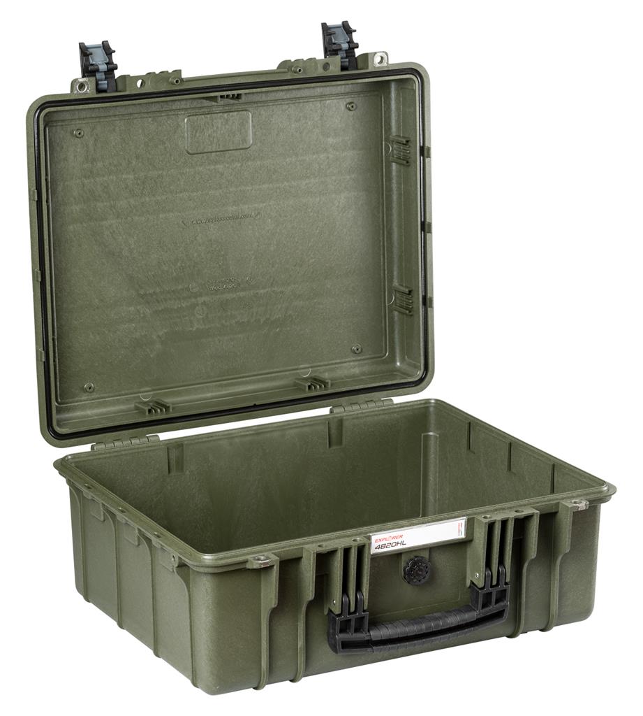 EXPLORER Cases protective case 4820 – Military Green / Empty Case / Heavenly Light