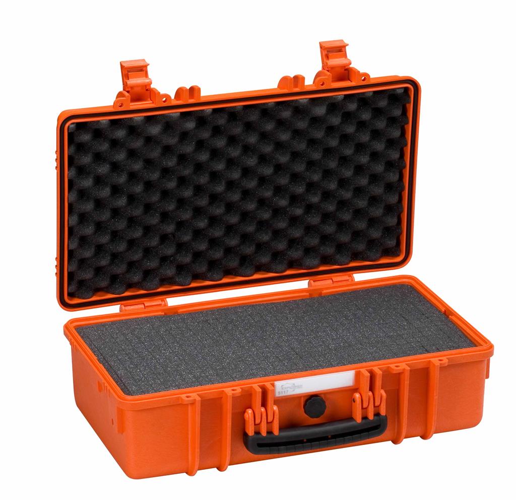 EXPLORER Cases protective case 5117 – Orange / With pre-cubed foam