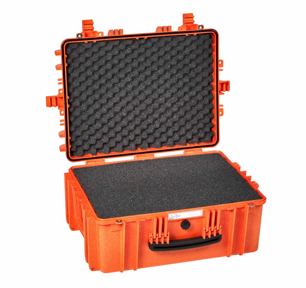 EXPLORER Cases protective case 5325 – Orange / With pre-cubed foam