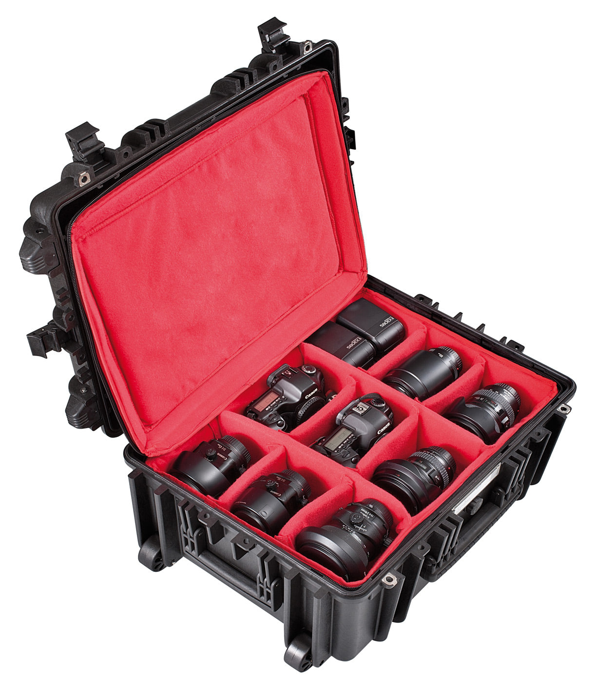EXPLORER Cases protective case 5326 – Black / With backpack