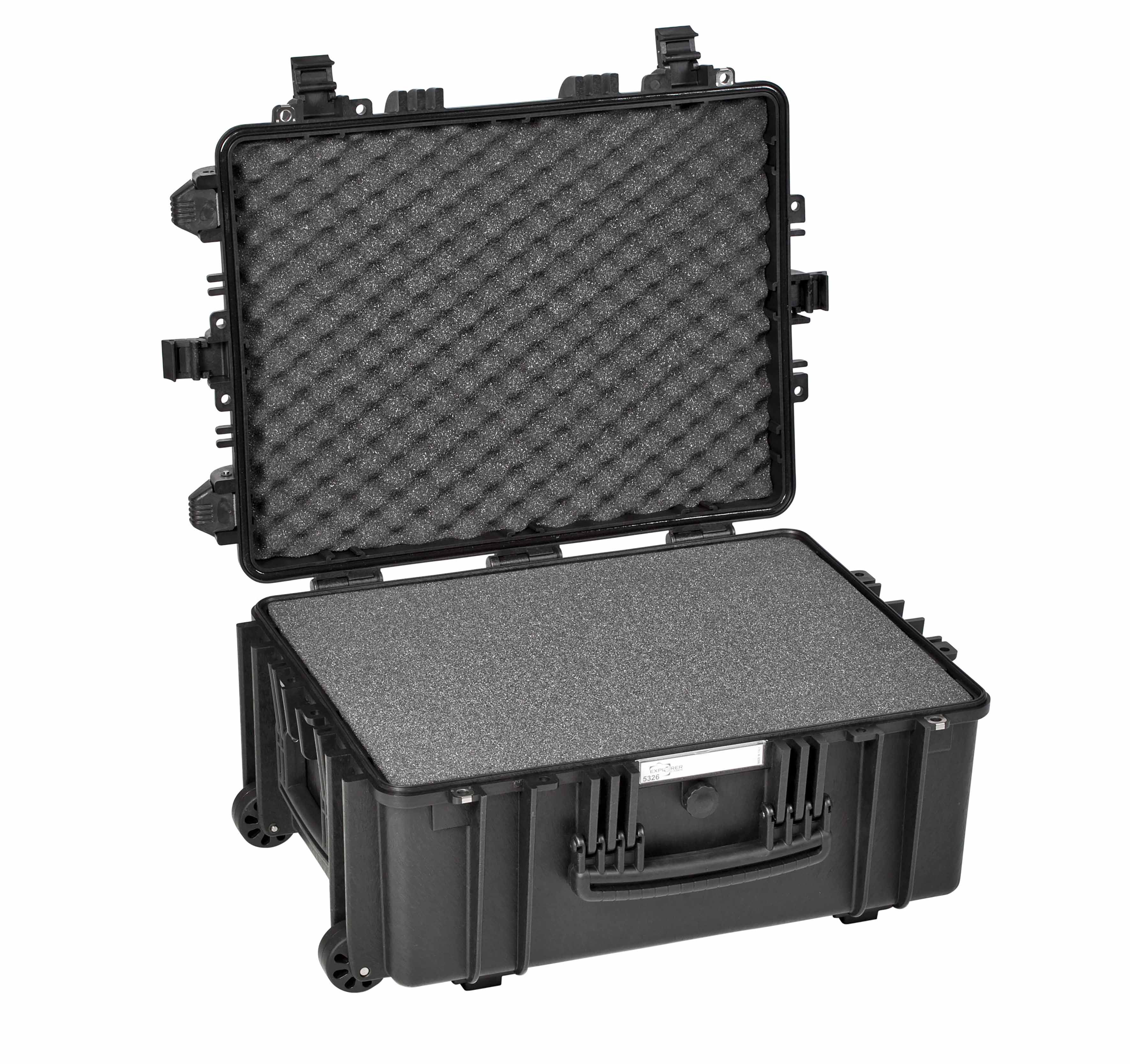 EXPLORER Cases protective case 5326 – Black / With pre-cubed foam