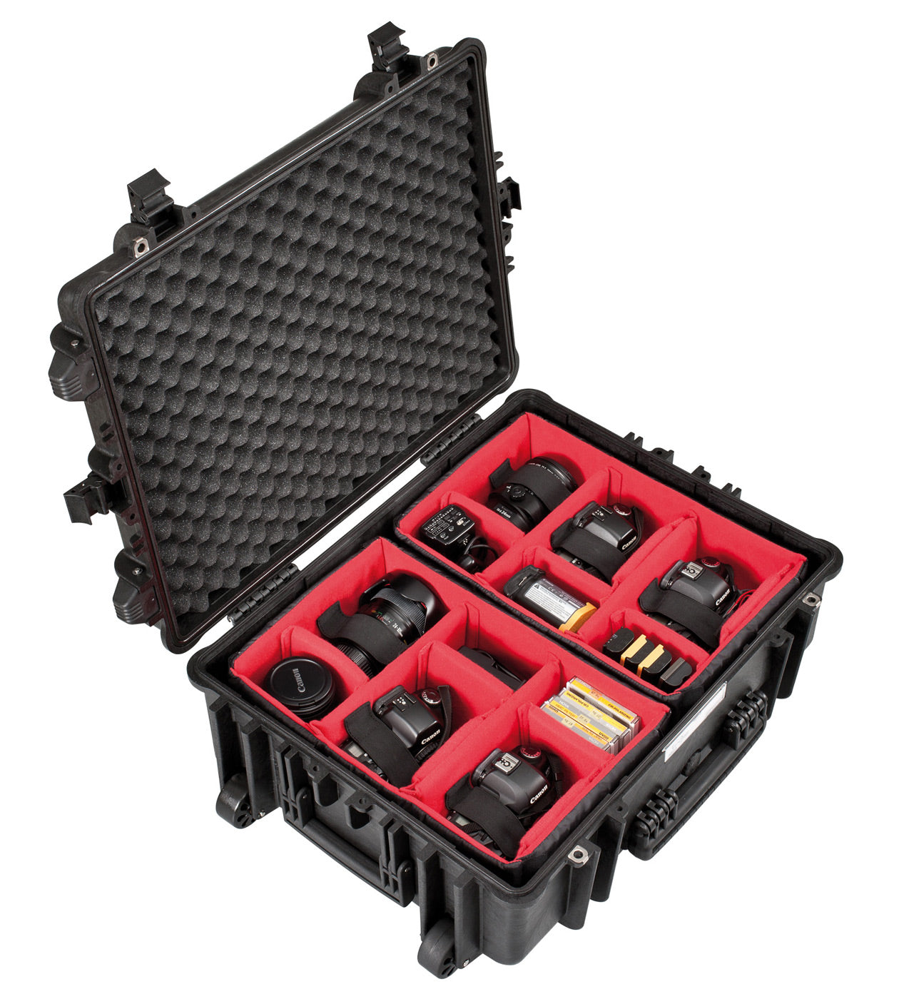 EXPLORER Cases protective case 5823 – Black / With divider kit