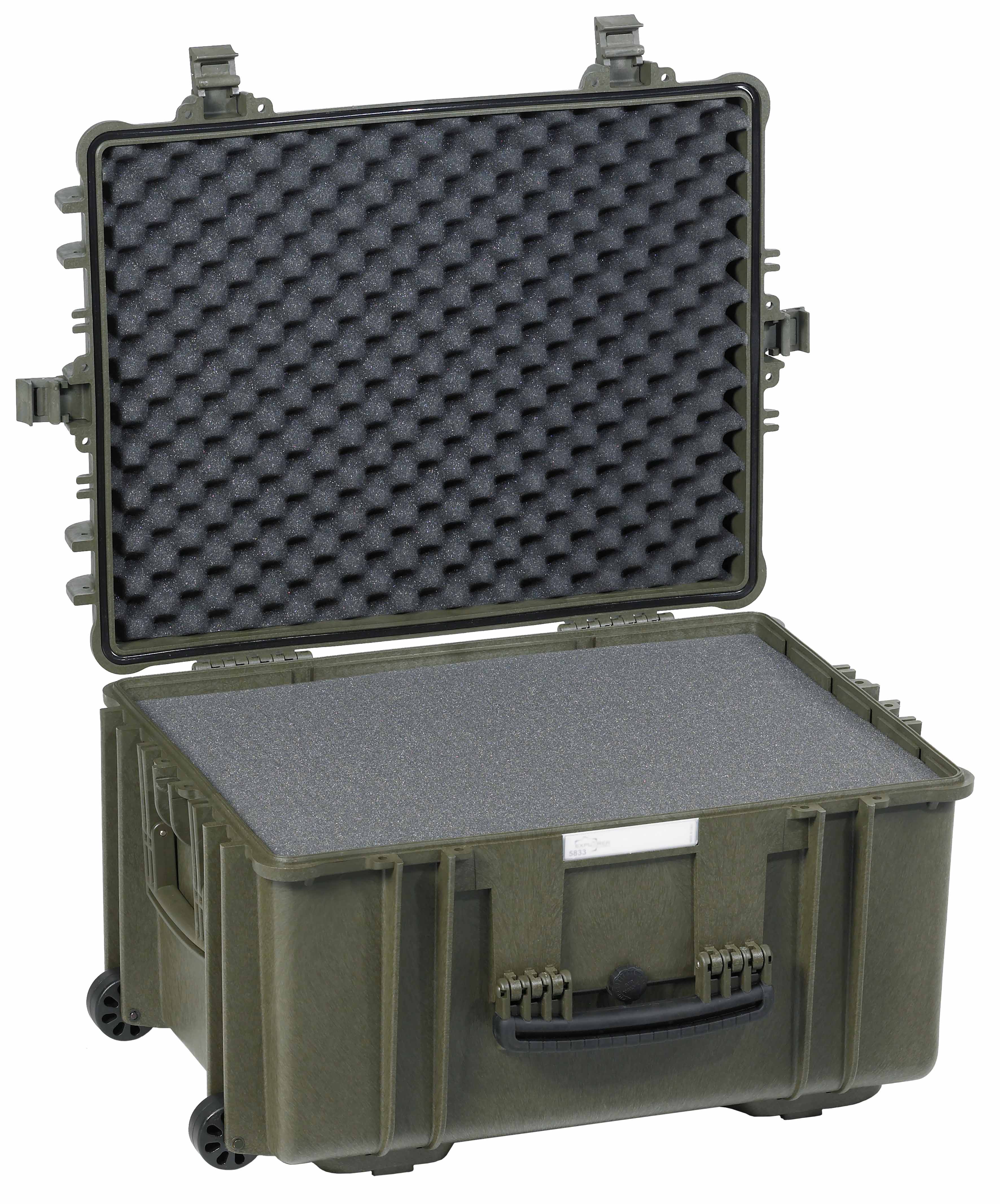 EXPLORER Cases protective case 5833 – Military Green / With pre-cubed foam