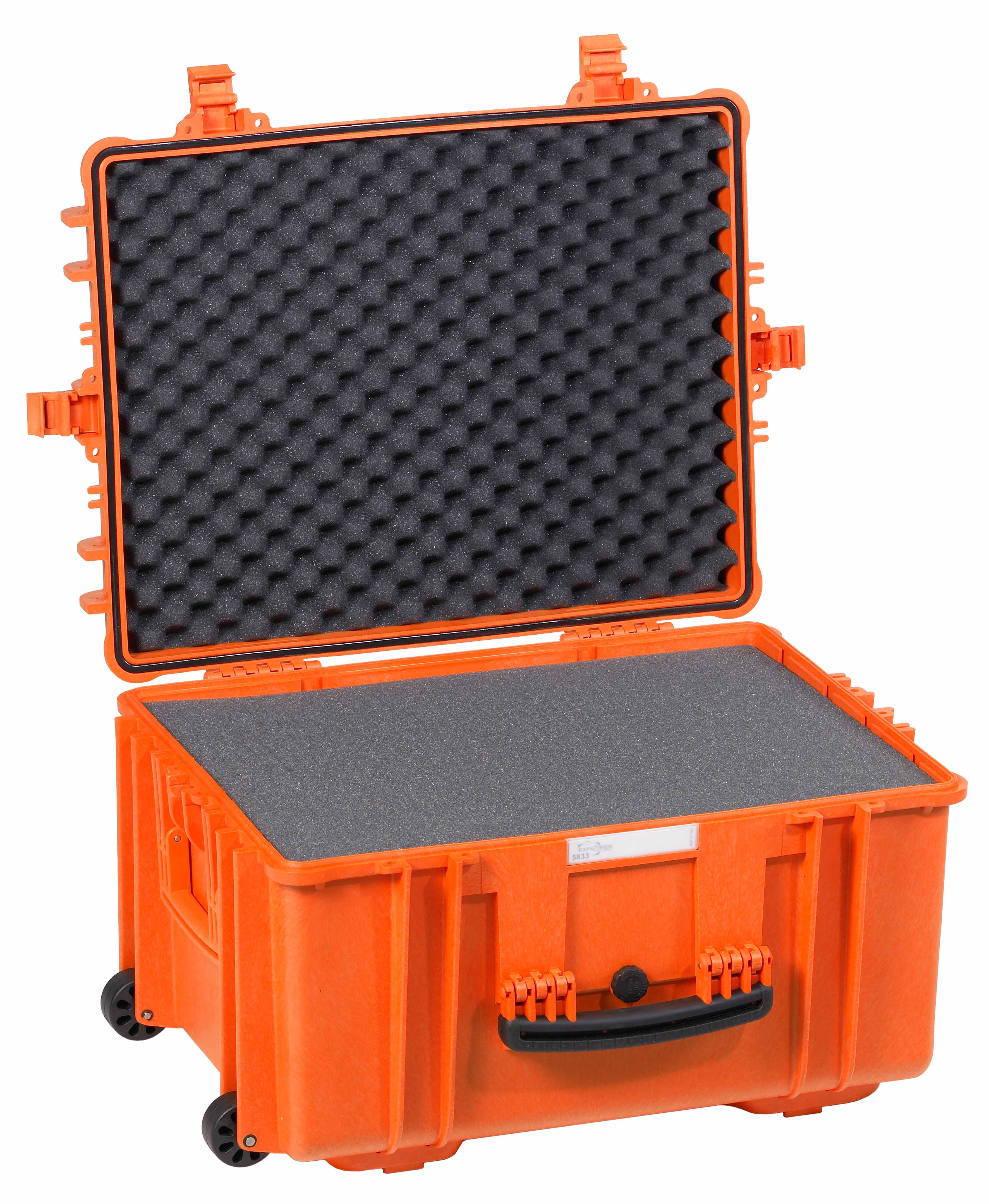 EXPLORER Cases protective case 5833 – Orange / With pre-cubed foam