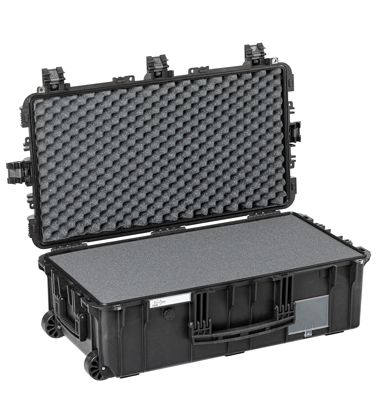 EXPLORER Cases protective case 7626 – Black / With pre-cubed foam