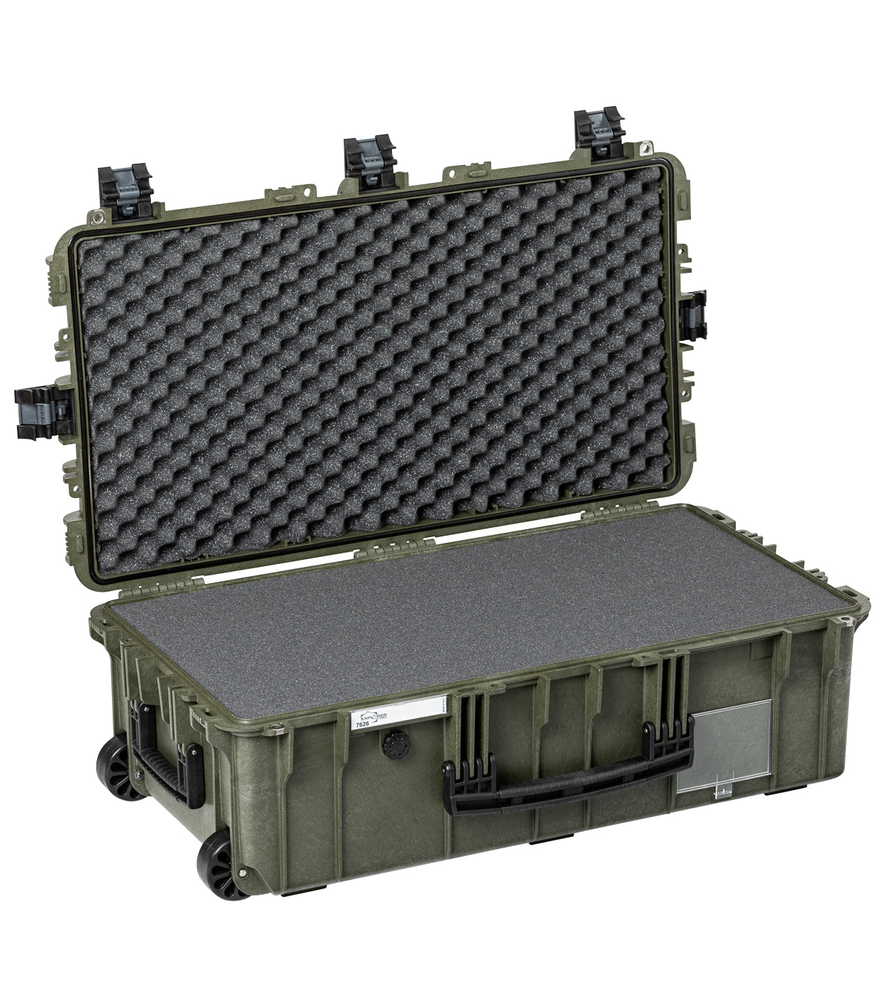 EXPLORER Cases protective case 7626 – Military Green / With pre-cubed foam