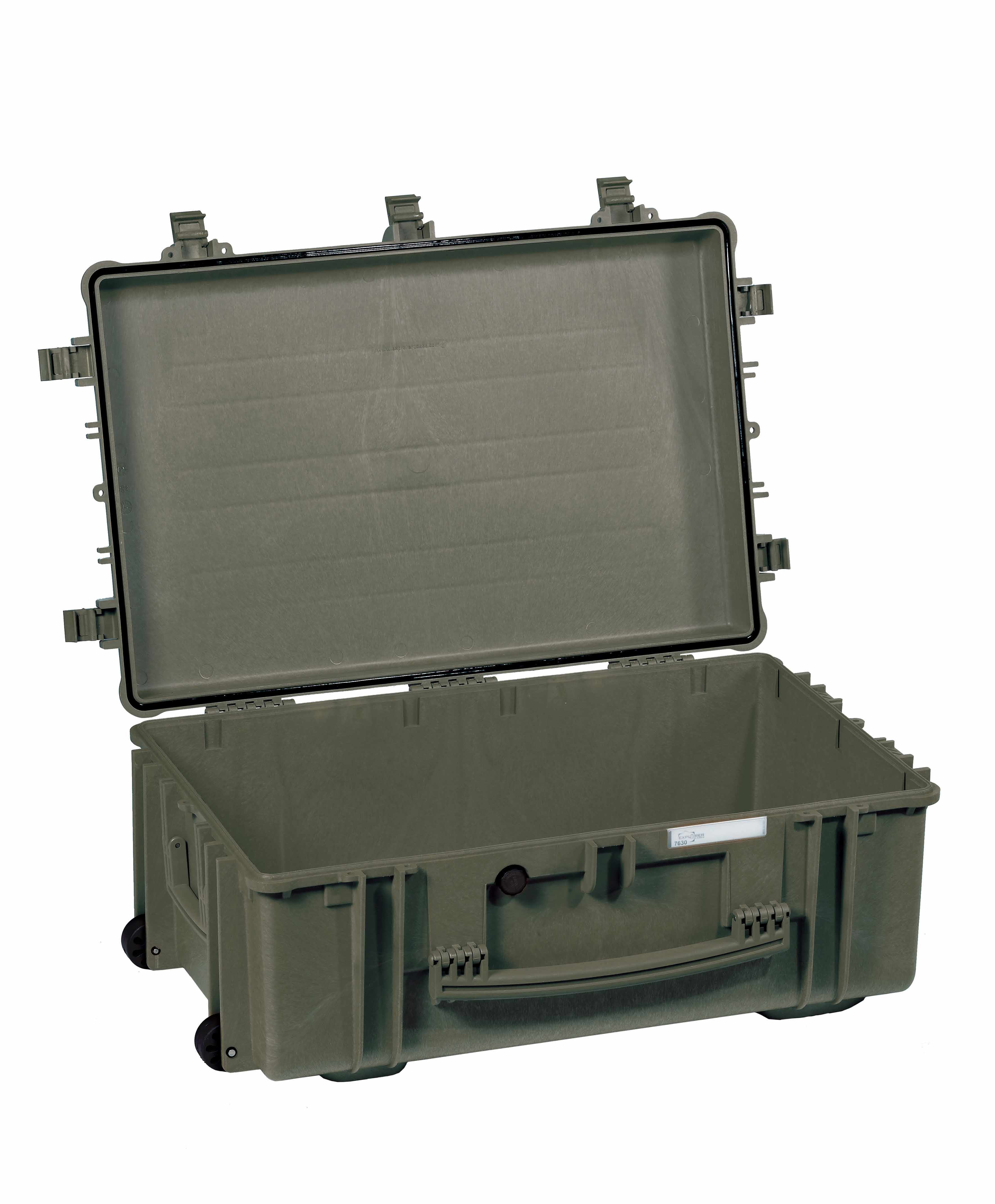 EXPLORER Cases protective case 7630 – Military Green / Empty Case