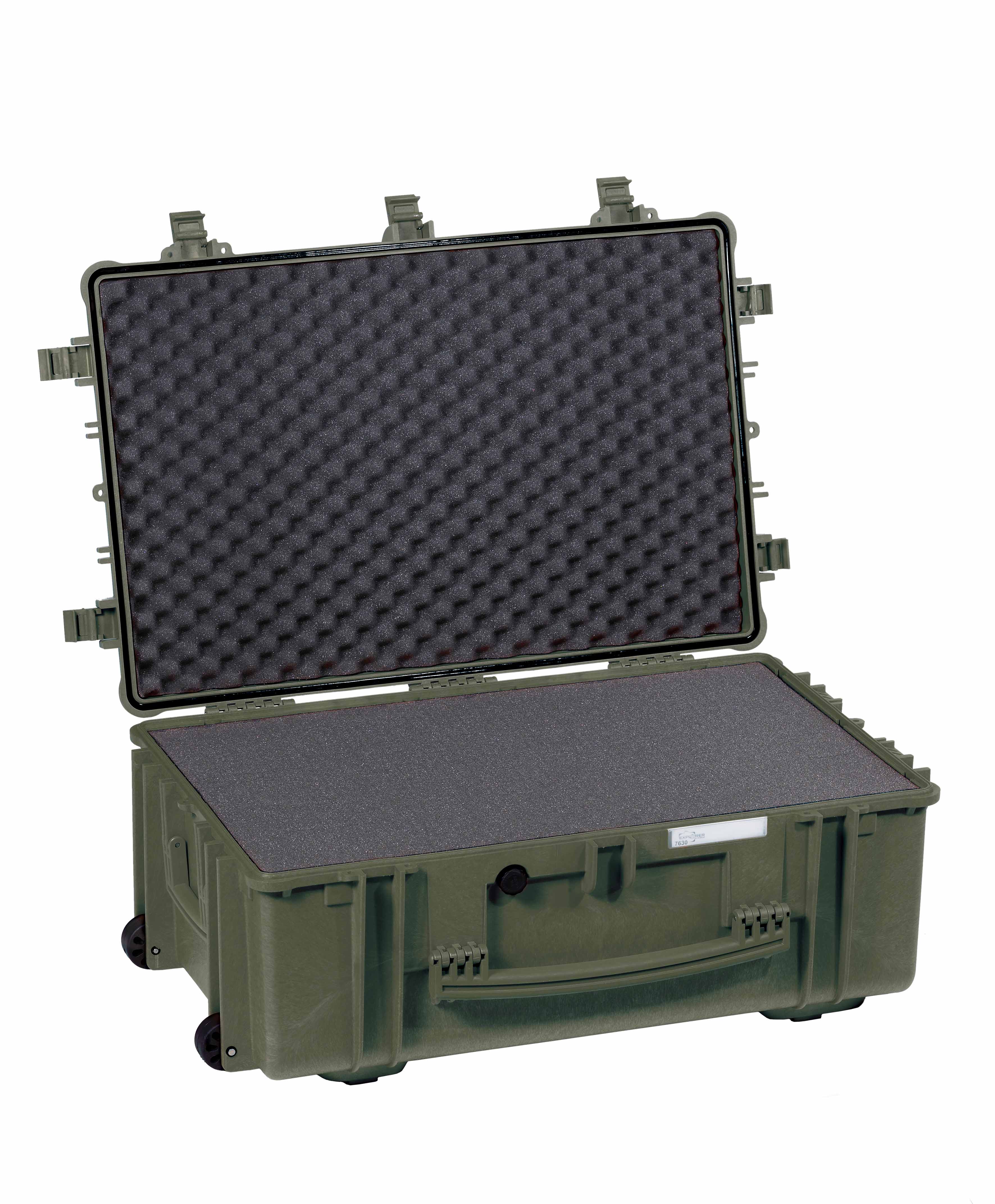 EXPLORER Cases protective case 7630 – Military Green / With pre-cubed foam