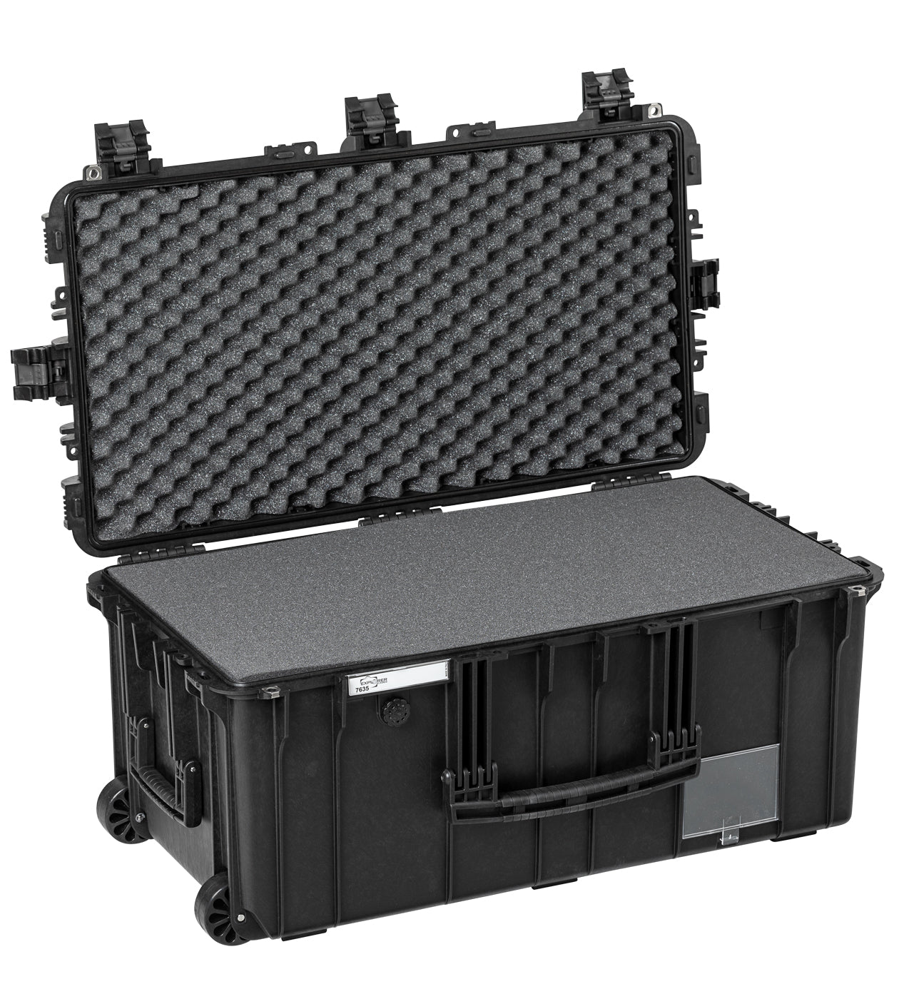 EXPLORER Cases protective case 7635 – Black / With pre-cubed foam