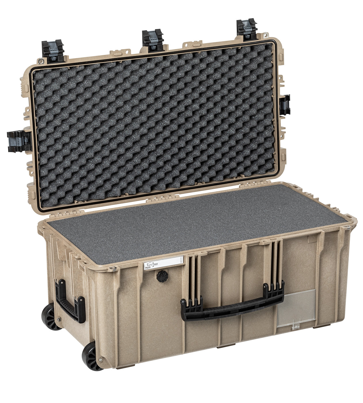 EXPLORER Cases protective case 7635 – Desert Sand / With pre-cubed foam
