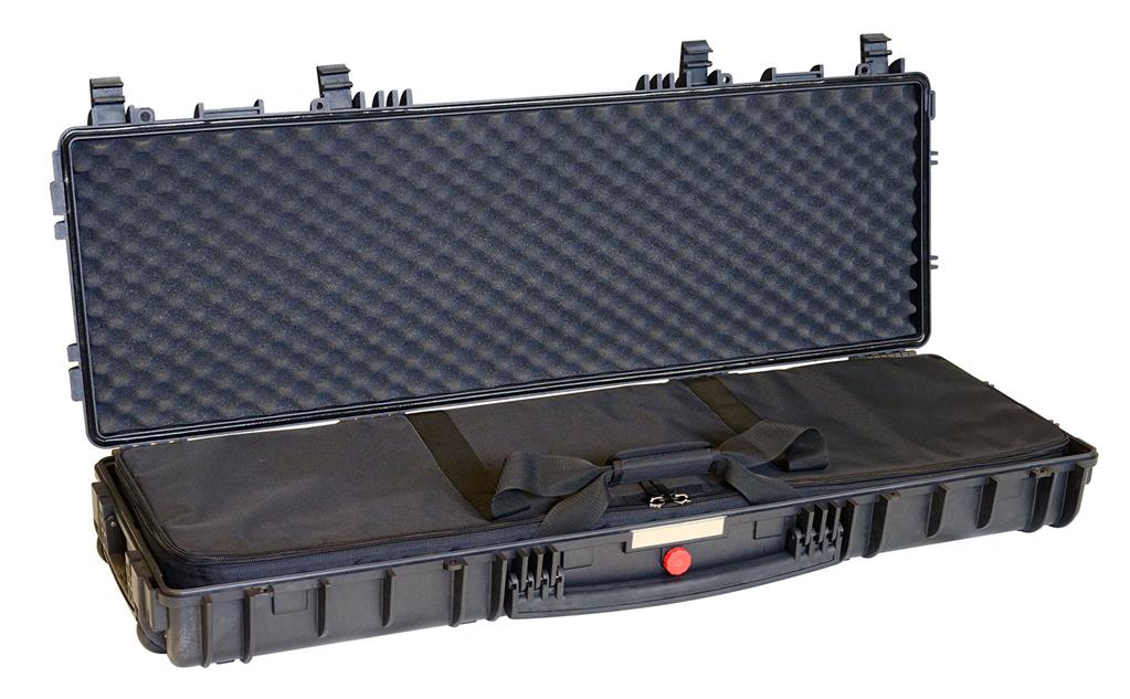 EXPLORER Cases Schutzkoffer RED11413 – Schwarz / Mit Gewehrtasche