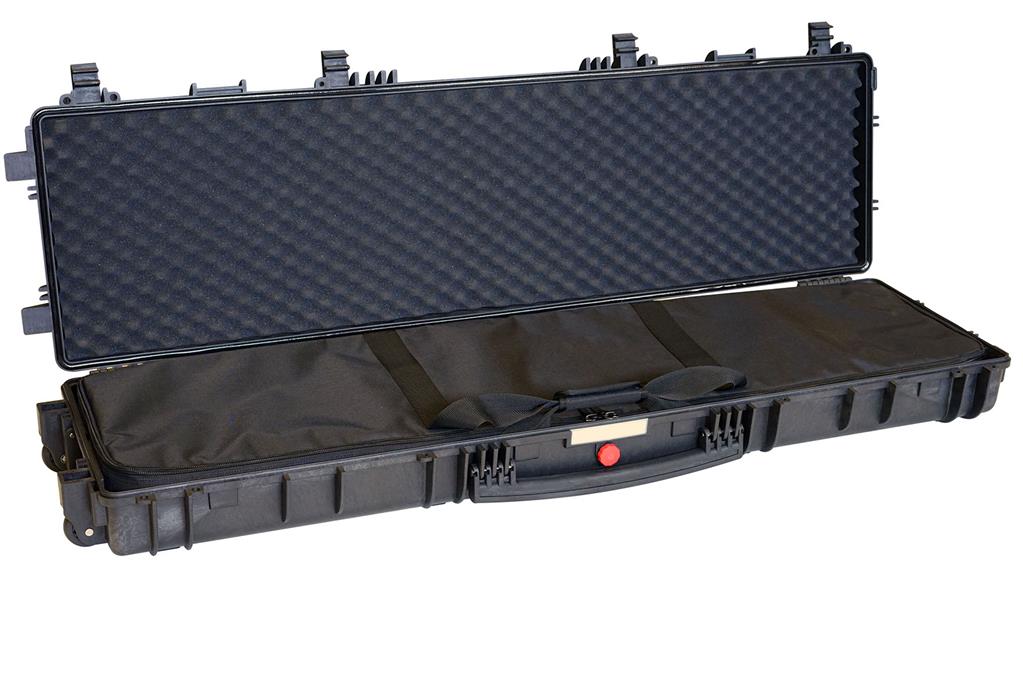 EXPLORER Cases Schutzkoffer RED13513 – Schwarz / Mit Gewehrtasche