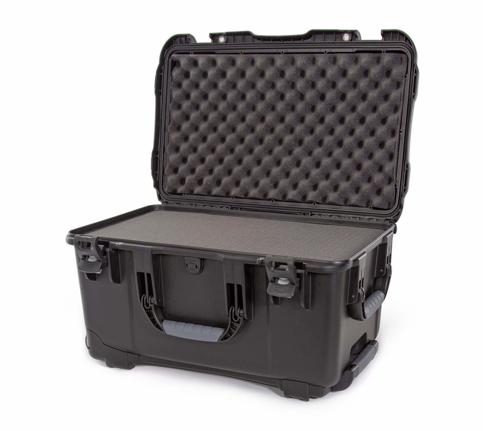 Koffer 546x318x294 mm Mod. 938 – Schwarz / Mit Würfelschaumstoff