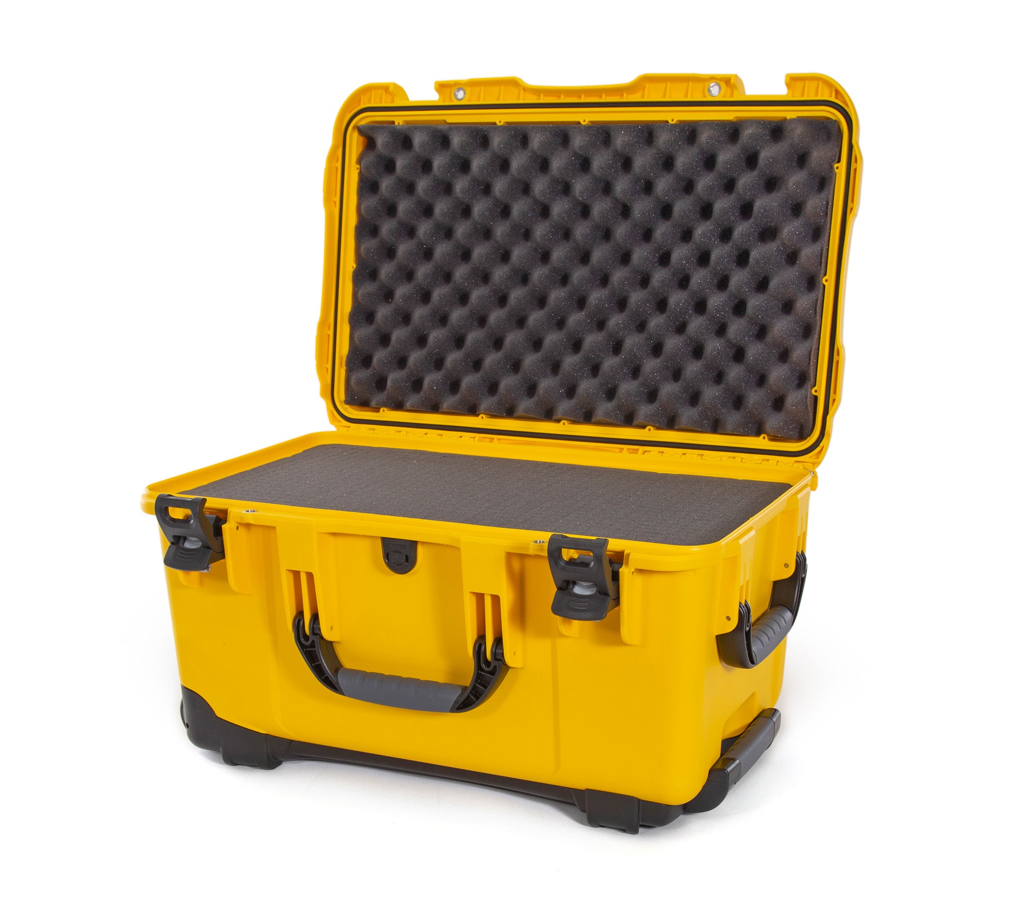 Koffer 546x318x294 mm Mod. 938 – Gelb / Mit Würfelschaumstoff