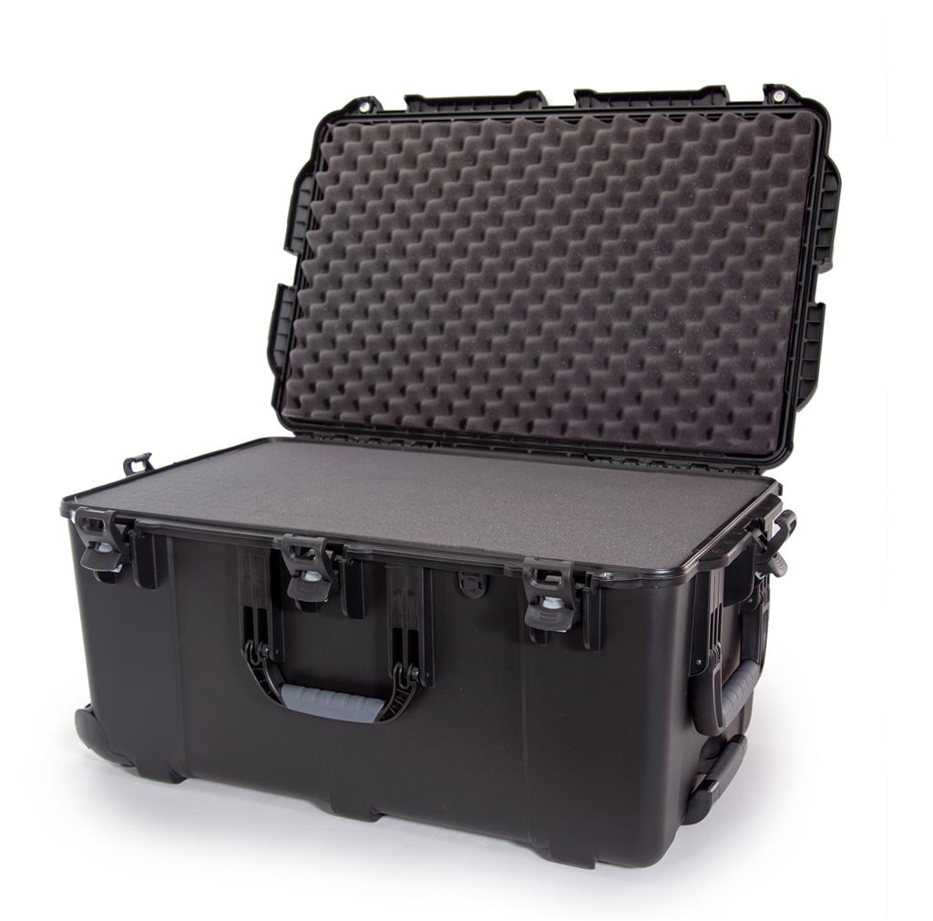 Koffer 737x457x356 mm Mod. 965 – Schwarz / Mit Würfelschaumstoff